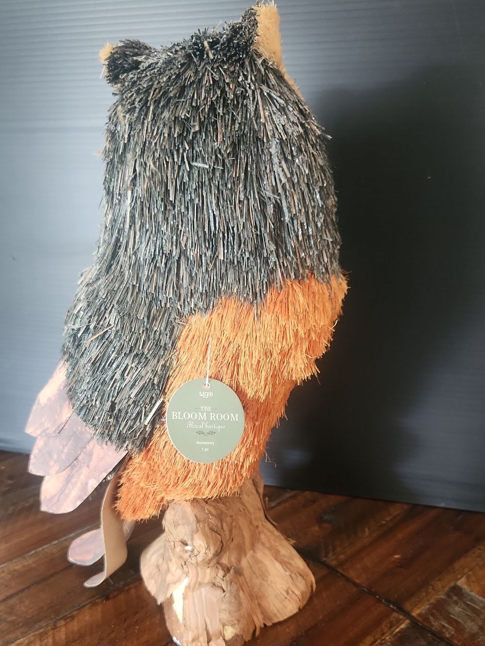 Owl Rustic Lg - Picture 6 of 7